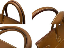 Load image into Gallery viewer, HERMES エルメス ハンドバッグ オータクロア45 アルデンヌ ブロンズ金具 □C刻印 1999年 美品 中古 4b006143