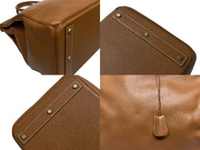 Load image into Gallery viewer, HERMES エルメス ハンドバッグ オータクロア45 アルデンヌ ブロンズ金具 □C刻印 1999年 美品 中古 4b006143