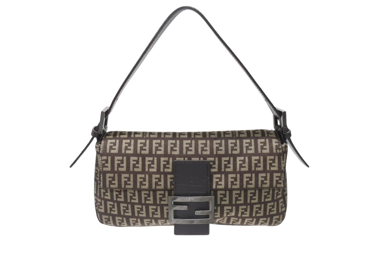 【期間限定値下中】Fendi マンマバケット　ズッキーノ柄 ヴィンテージ 極美品 FENDI フェンディ ズッキーノ柄 マンマバケット ワンショルダー