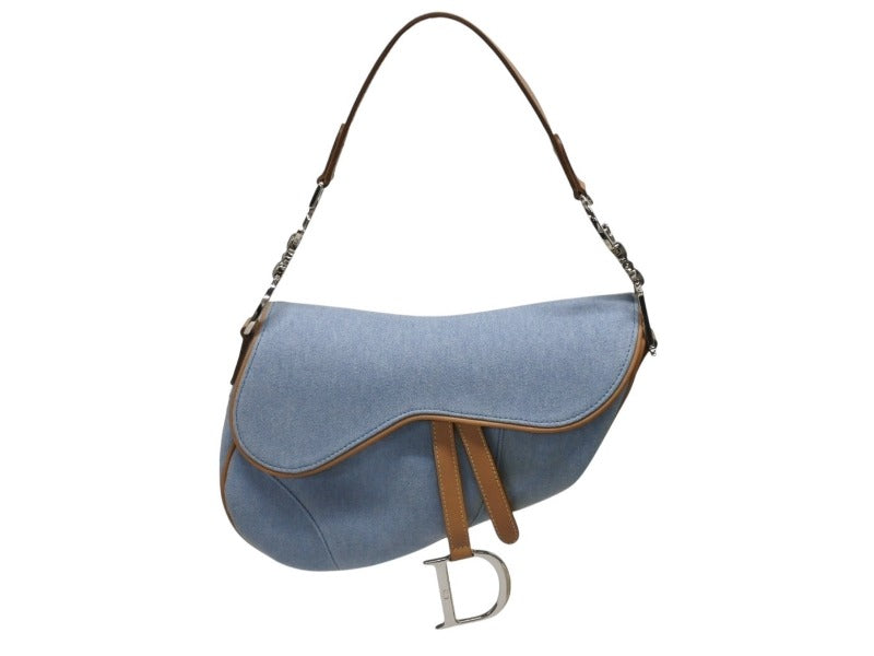 クリスチャンディオール　ジョン・ガリアーノ　王冠 ビンテージ アクセサリー Christian Dior クリスチャンディオール デニム サドルバッグ ワン