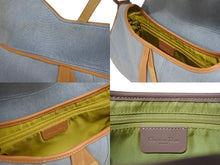 画像をギャラリービューアに読み込む, Christian Dior クリスチャンディオール デニム サドルバッグ ワンショルダーバッグ レザー ジョンガリアーノ 美品 中古 4b006146