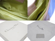 画像をギャラリービューアに読み込む, Christian Dior クリスチャンディオール デニム サドルバッグ ワンショルダーバッグ レザー ジョンガリアーノ 美品 中古 4b006146