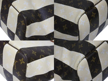 画像をギャラリービューアに読み込む, LOUIS VUITTON ルイヴィトン トートバッグ レイユール ネヴァーフルMM M40560 ブラウン モノグラムキャンバス レザー 美品 中古 4b006151