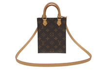 Load image into Gallery viewer, 極美品 LOUIS VUITTON ルイヴィトン プティット サックプラ ハンドバッグ M69442 2WAY モノグラム ブラウン ゴールド金具 中古 4b006153