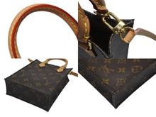 Load image into Gallery viewer, 極美品 LOUIS VUITTON ルイヴィトン プティット サックプラ ハンドバッグ M69442 2WAY モノグラム ブラウン ゴールド金具 中古 4b006153