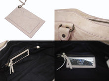 画像をギャラリービューアに読み込む, BALENCIAGA バレンシアガ ザ ファースト 2WAY ショルダーバッグ 103208 ピンク アイボリー レザー ハンドバッグ 美品 中古 4b006154