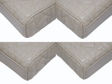 Load image into Gallery viewer, 極美品 CHRISTIAN DIOR クリスチャンディオール LADY D-JOY 2WAYバッグ マイクロバッグ カナージュ ベージュ ラムスキン ゴールド金具 中古 4b006155