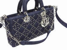 画像をギャラリービューアに読み込む, 新品未使用 Christian Dior クリスチャンディオール Lady D-Joy Medium レディ D ジョイ ミディアム ショルダーバッグ 01-RU-0242 中古 4b006156
