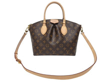 画像をギャラリービューアに読み込む, 極美品 LOUIS VUITTON ルイヴィトン モノグラム ボエシMM 2WAY ショルダーバッグ ハンドバッグ M45986 ブラウン 中古 4b006159