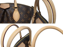 画像をギャラリービューアに読み込む, 極美品 LOUIS VUITTON ルイヴィトン モノグラム ボエシMM 2WAY ショルダーバッグ ハンドバッグ M45986 ブラウン 中古 4b006159