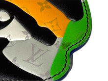 画像をギャラリービューアに読み込む, LOUIS VUITTON ルイヴィトン KidSuper キッドスーパー LVポートレート キーチャーム キーホルダー M01402 マルチカラー レザー 美品 中古 4b006162