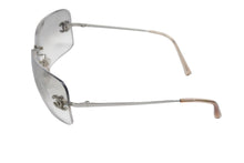 Load image into Gallery viewer, CHANEL シャネル リムレス グラデーション サングラス ココマーク シルバー ラインストーン メタル 62☐17 4017-D アイウェア 小物 美品 中古 4b006164