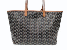 Load image into Gallery viewer, 新品未使用 GOYARD ゴヤール サンルイPM バッグ トートバッグ STLOUIPMLTY01CL01P ブラウン PVC レザー 中古 4b006166