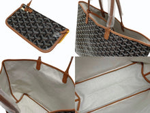 Load image into Gallery viewer, 新品未使用 GOYARD ゴヤール サンルイPM バッグ トートバッグ STLOUIPMLTY01CL01P ブラウン PVC レザー 中古 4b006166