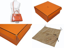 画像をギャラリービューアに読み込む, 極美品 HERMES エルメス ケリー28 外縫い ブリック ◽︎A刻印 カーフスキン ゴールド金具 ハンドバッグ 中古 4b006169