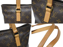画像をギャラリービューアに読み込む, LOUIS VUITTON ルイヴィトン カバピアノ トートバッグ ハンドバッグ M51148 モノグラム ブラウン ゴールド金具 美品 中古 4b006184