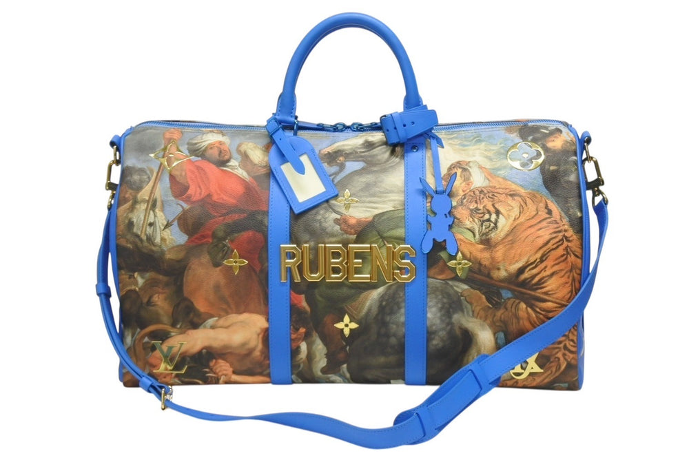 未使用 LOUIS VUITTON ルイヴィトン ルーベンス キーポルバンドリエール50 マスターズコレクション M43344 中古 4b006186