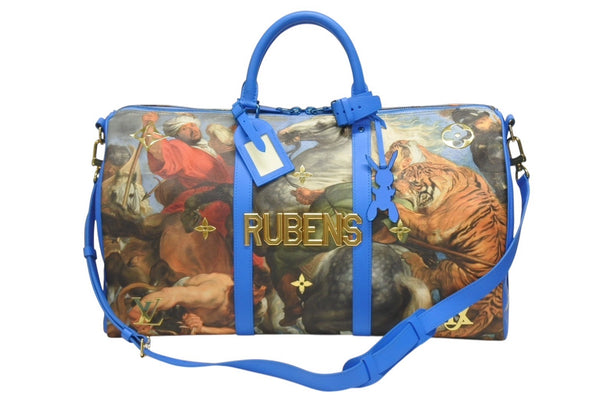 未使用 LOUIS VUITTON ルイヴィトン ルーベンス キーポルバンドリエール50 マスターズコレクション M43344 中古 4b006186