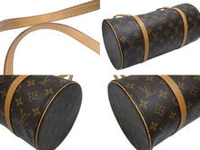 Load image into Gallery viewer, 極美品 LOUIS VUITTON ルイヴィトン パピヨン30 ハンドバッグ M51385 筒型 モノグラムキャンバス ブラウン 中古 4b006188