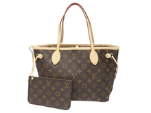 画像をギャラリービューアに読み込む, 新品未使用 LOUIS VUITTON ルイヴィトン トートバッグ ネヴァーフルPM モノグラム M46979 ブラウン モノグラムキャンバス レザー 中古 4b006191
