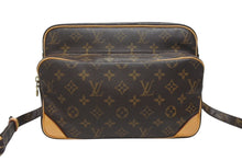 画像をギャラリービューアに読み込む, 極美品 LOUIS VUITTON ルイヴィトン ナイル ショルダーバッグ M45244 モノグラム ブラウン PVC レザー ゴールド金具 中古 4b006192