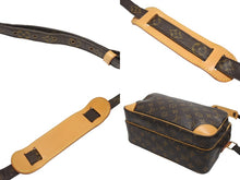 画像をギャラリービューアに読み込む, 極美品 LOUIS VUITTON ルイヴィトン ナイル ショルダーバッグ M45244 モノグラム ブラウン PVC レザー ゴールド金具 中古 4b006192