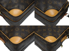 画像をギャラリービューアに読み込む, 極美品 LOUIS VUITTON ルイヴィトン ナイル ショルダーバッグ M45244 モノグラム ブラウン PVC レザー ゴールド金具 中古 4b006192