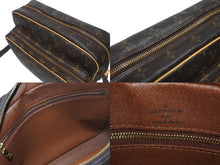 画像をギャラリービューアに読み込む, 極美品 LOUIS VUITTON ルイヴィトン ナイル ショルダーバッグ M45244 モノグラム ブラウン PVC レザー ゴールド金具 中古 4b006192