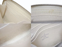 画像をギャラリービューアに読み込む, LOUIS VUITTON ルイヴィトン ジッピーコインパース ダミエアズール N63069 フランス製 PVC ブラック シルバー 美品 中古 4b006194