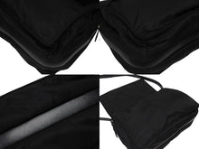 画像をギャラリービューアに読み込む, 極美品 PRADA プラダ ラージ パデッド ショルダーバッグ 1BD256 Re-Nylon ナイロン トライアングルロゴ レザー ブラック 中古 4b006197