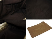 画像をギャラリービューアに読み込む, GUCCI グッチ GG アビー ワンショルダーバッグ ゴールド レザー キャンバス ハンドバッグ 190525 ロゴ ゴールド金具 美品 中古 4b006198