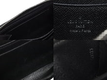 画像をギャラリービューアに読み込む, LOUIS VUITTON ルイヴィトン ジッピーコインパース ダミエグラフィット N63076 フランス製 PVC ブラック シルバー 美品 中古 4b006205