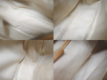 画像をギャラリービューアに読み込む, CELINE セリーヌ ワンショルダーバッグ CE00/13 キャンバス レザー ベージュ イタリア製 マカダム柄 総柄 美品 中古 4b006208