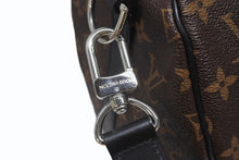 画像をギャラリービューアに読み込む, 極美品 LOUIS VUITTON ルイヴィトン キーポル バンドリエール45 ボストンバッグ M56711 モノグラムマカサー ブラウン 中古 4b006211