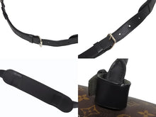 画像をギャラリービューアに読み込む, 極美品 LOUIS VUITTON ルイヴィトン キーポル バンドリエール45 ボストンバッグ M56711 モノグラムマカサー ブラウン 中古 4b006211