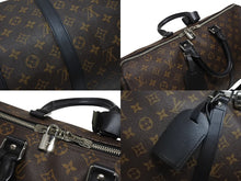 画像をギャラリービューアに読み込む, 極美品 LOUIS VUITTON ルイヴィトン キーポル バンドリエール45 ボストンバッグ M56711 モノグラムマカサー ブラウン 中古 4b006211