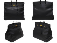 画像をギャラリービューアに読み込む, 極美品 HERMES エルメス ハンドバッグ オータクロア50 アルデンヌ ゴールド金具 ブラウン □G刻印 2003年 中古 4b006212