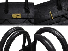 画像をギャラリービューアに読み込む, 極美品 HERMES エルメス ハンドバッグ オータクロア50 アルデンヌ ゴールド金具 ブラウン □G刻印 2003年 中古 4b006212