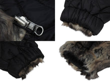 画像をギャラリービューアに読み込む, Supreme シュプリーム 20FW リバーシブル フーデッドジャケット フェイクファー ブラック グレー アクリル ポリエステル 美品 中古 4b006215