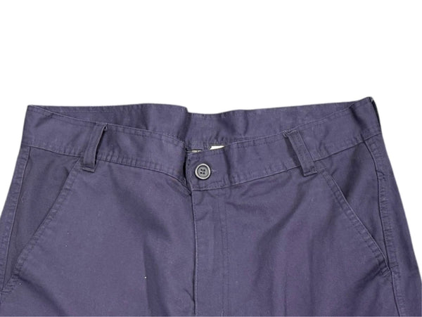 TRUE RELIGION トゥルーレリジョン カーゴパンツ ひロゴ アメリカ製 コットン ネイビー サイズ38 美品 中古 4b006224