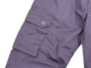 TRUE RELIGION トゥルーレリジョン カーゴパンツ ひロゴ アメリカ製 コットン ネイビー サイズ38 美品 中古 4b006224
