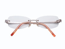 画像をギャラリービューアに読み込む, 極美品 Christian Dior クリスチャンディオール メガネ アイウェア CD7717J C7T 度入り リムレス ラインストーン 中古 4b006228