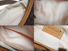 画像をギャラリービューアに読み込む, Christian Dior クリスチャンディオール ロマンティック ハンドバッグ カナージュ レザー ブラウン シルバー金具 美品 中古 4b006229