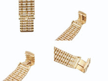 Load image into Gallery viewer, 極美品 AUDEMARS PIGUET オーデマピゲ 純正 フルダイヤ バンブーBAMBOO 時計 クォーツ メンズ 中古 4b006232