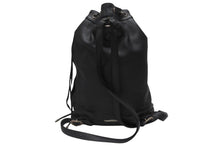 画像をギャラリービューアに読み込む, 新品同様 CHROME HEARTS クロムハーツ STRANGE LOVE BAG リュック セメタリー クロスパッチ ラージクロス レザー ブラック 中古 4b006233