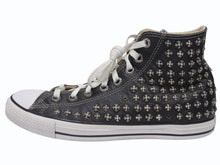 Load image into Gallery viewer, CHROME HEARTS クロムハーツ × CONVERSE コンバース オールスター スニーカー サイズ28.5cm CHプラス ダガー 美品 中古 4b006234