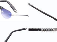 画像をギャラリービューアに読み込む, CHROME HEARTS クロムハーツ BALLS ボールズ サングラス アイウェア ティアドロップ CHプラス フローラルクロス シルバー 美品 中古 4b006237