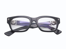 画像をギャラリービューアに読み込む, CHROME HEARTS クロムハーツ BANGADANG バンガダン サングラス サイズ52◻︎20-148 BSフレア装飾 ウェリントン ブラック 美品 中古 4b006239