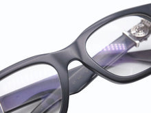 画像をギャラリービューアに読み込む, CHROME HEARTS クロムハーツ BANGADANG バンガダン サングラス サイズ52◻︎20-148 BSフレア装飾 ウェリントン ブラック 美品 中古 4b006239