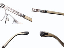 画像をギャラリービューアに読み込む, 極美品 CHROME HEARTS クロムハーツ PAWSMUC サングラス アイウェア サイズ59◻︎17-144 BSフレア装飾 メタルフレーム シルバー 中古 4b006241